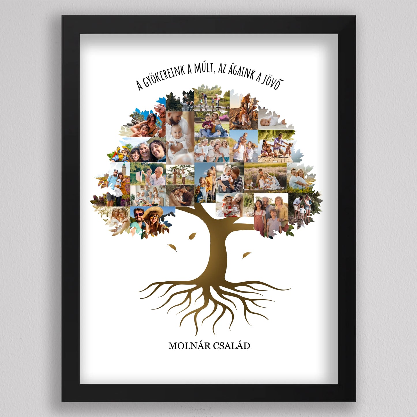 Családi Történet Képekben – Személyre Szabható Családfa #1