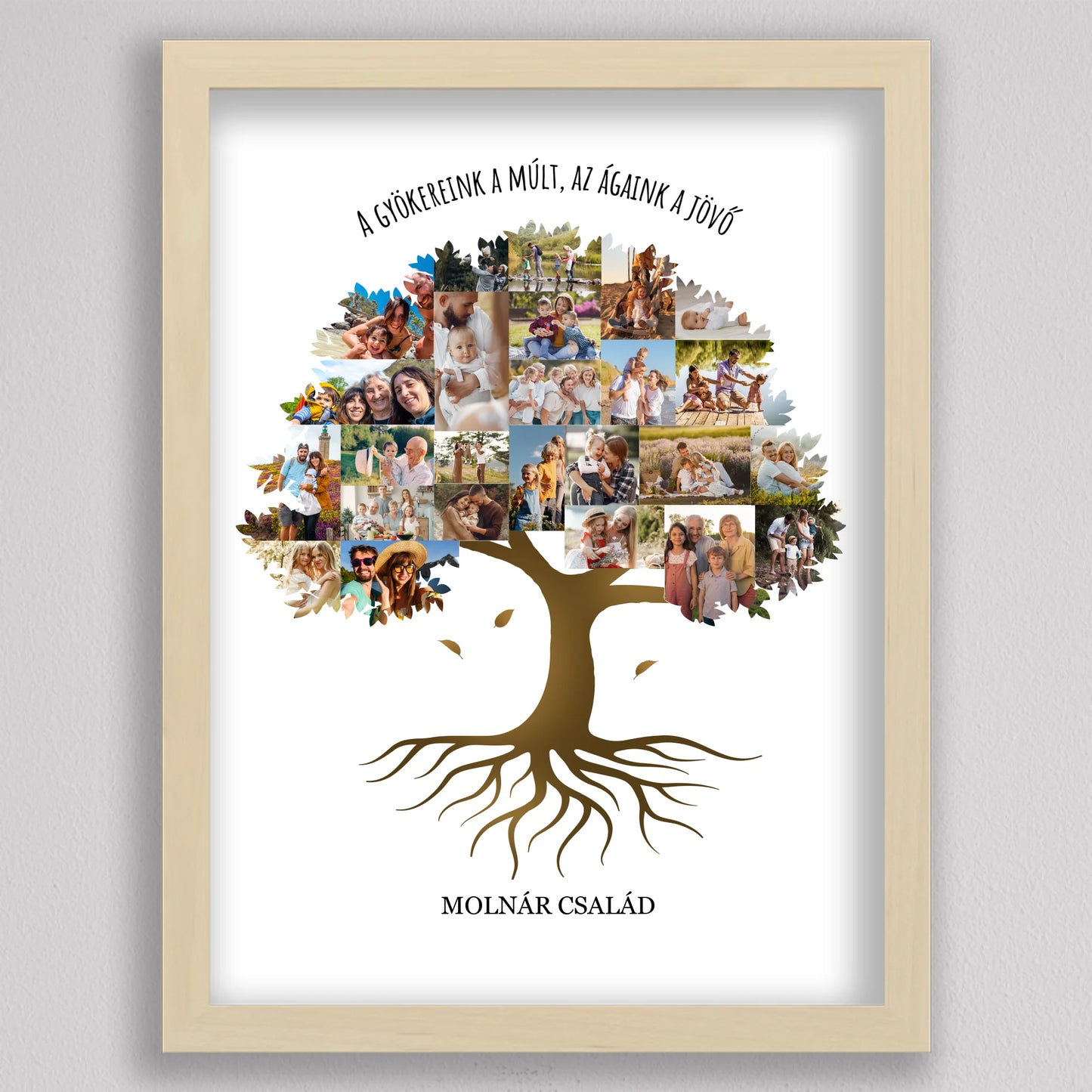 Családi Történet Képekben – Személyre Szabható Családfa #1