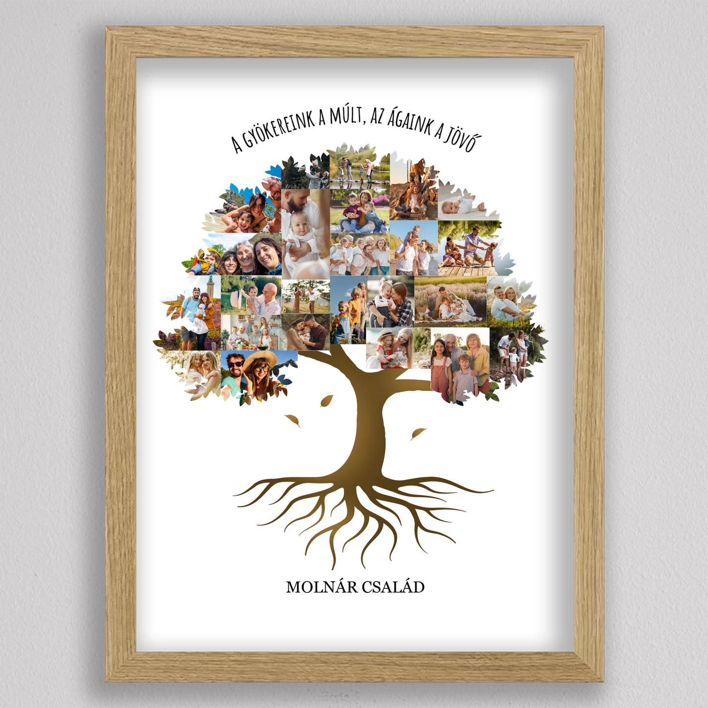 Családi Történet Képekben – Személyre Szabható Családfa #1