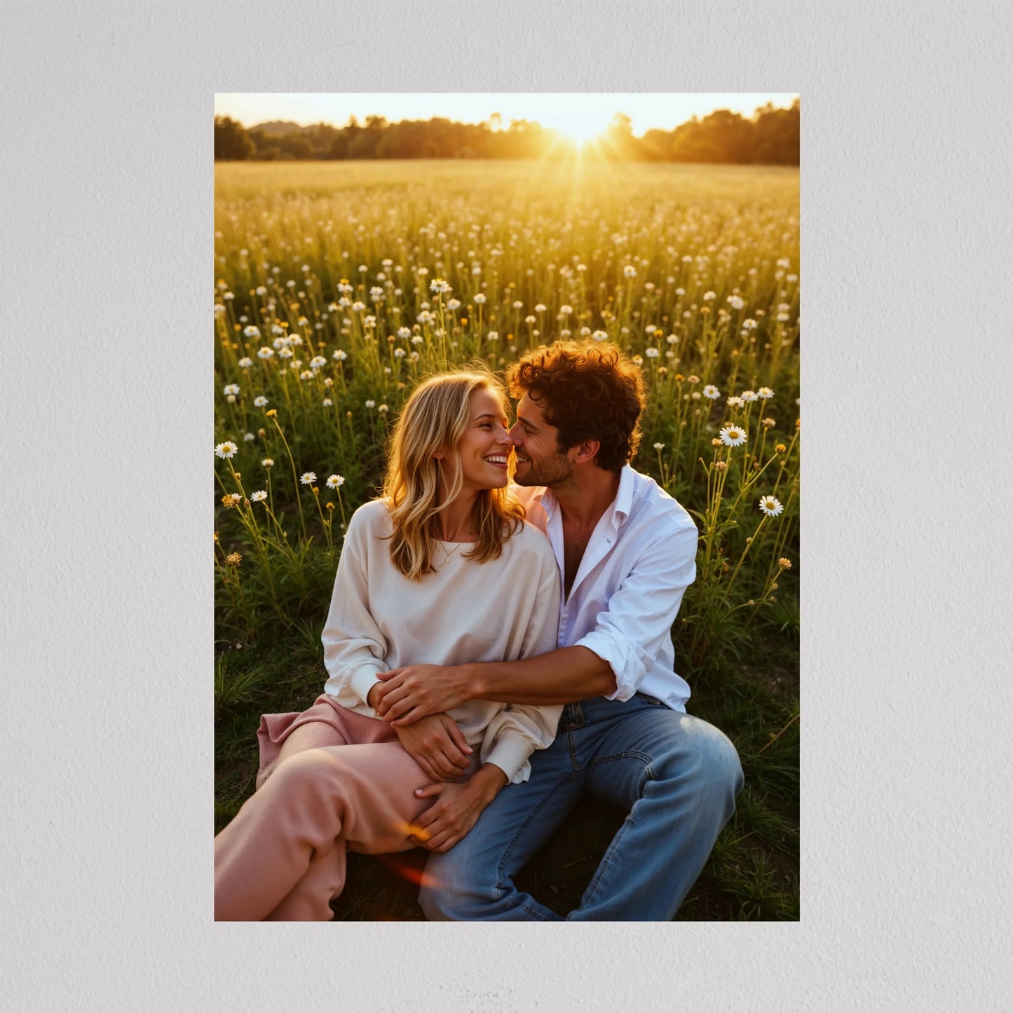 Saját Képes Egyedi Rajz portré - álló