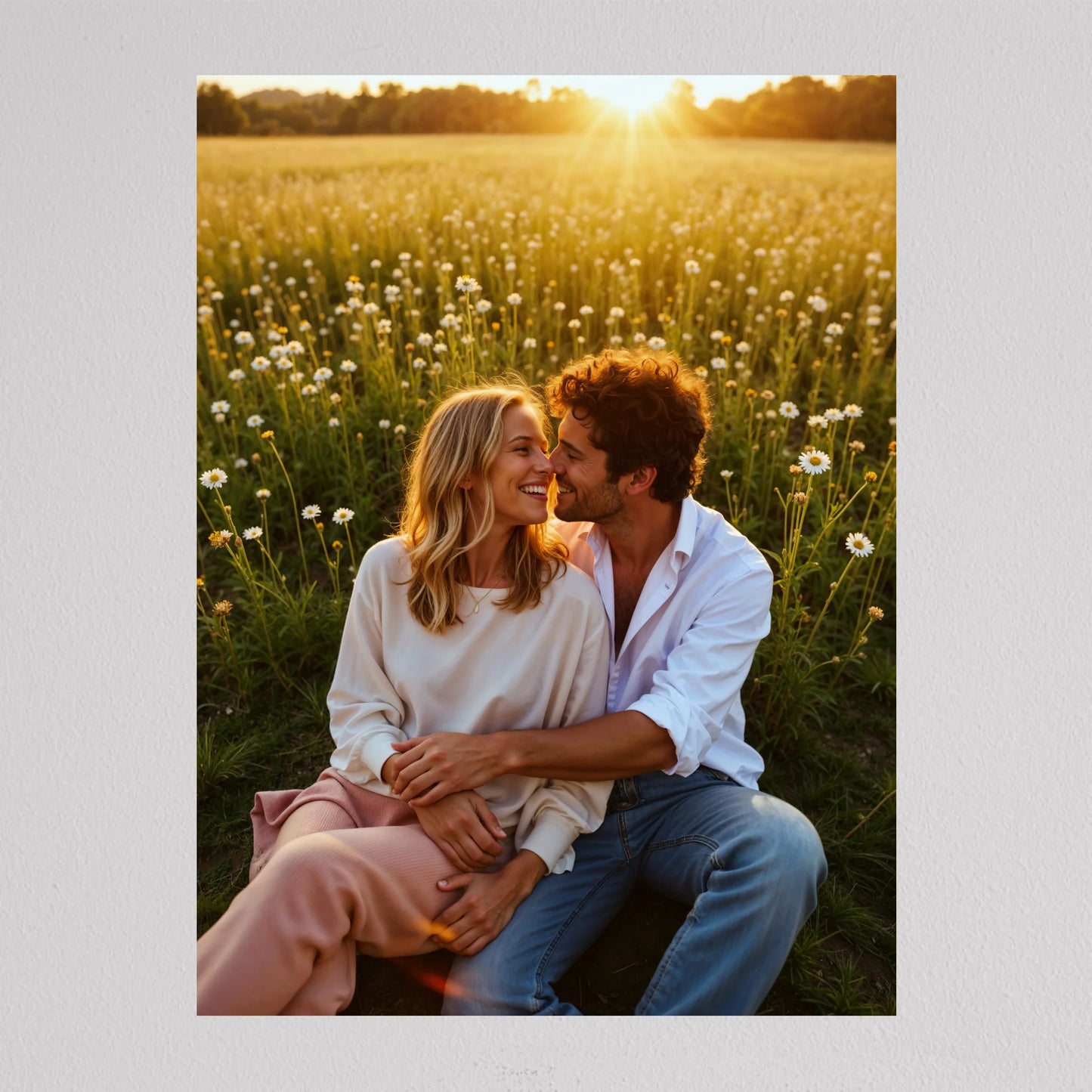 Saját Képes Egyedi Rajz portré - álló