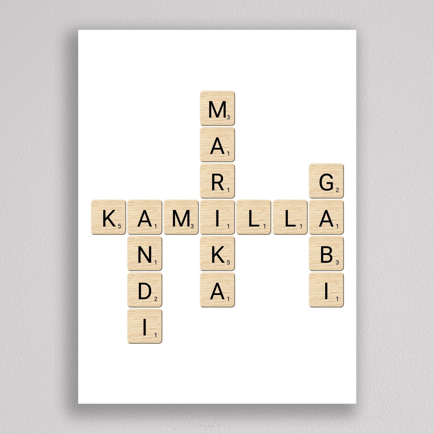 Családi Scrabble, szókirakó #1