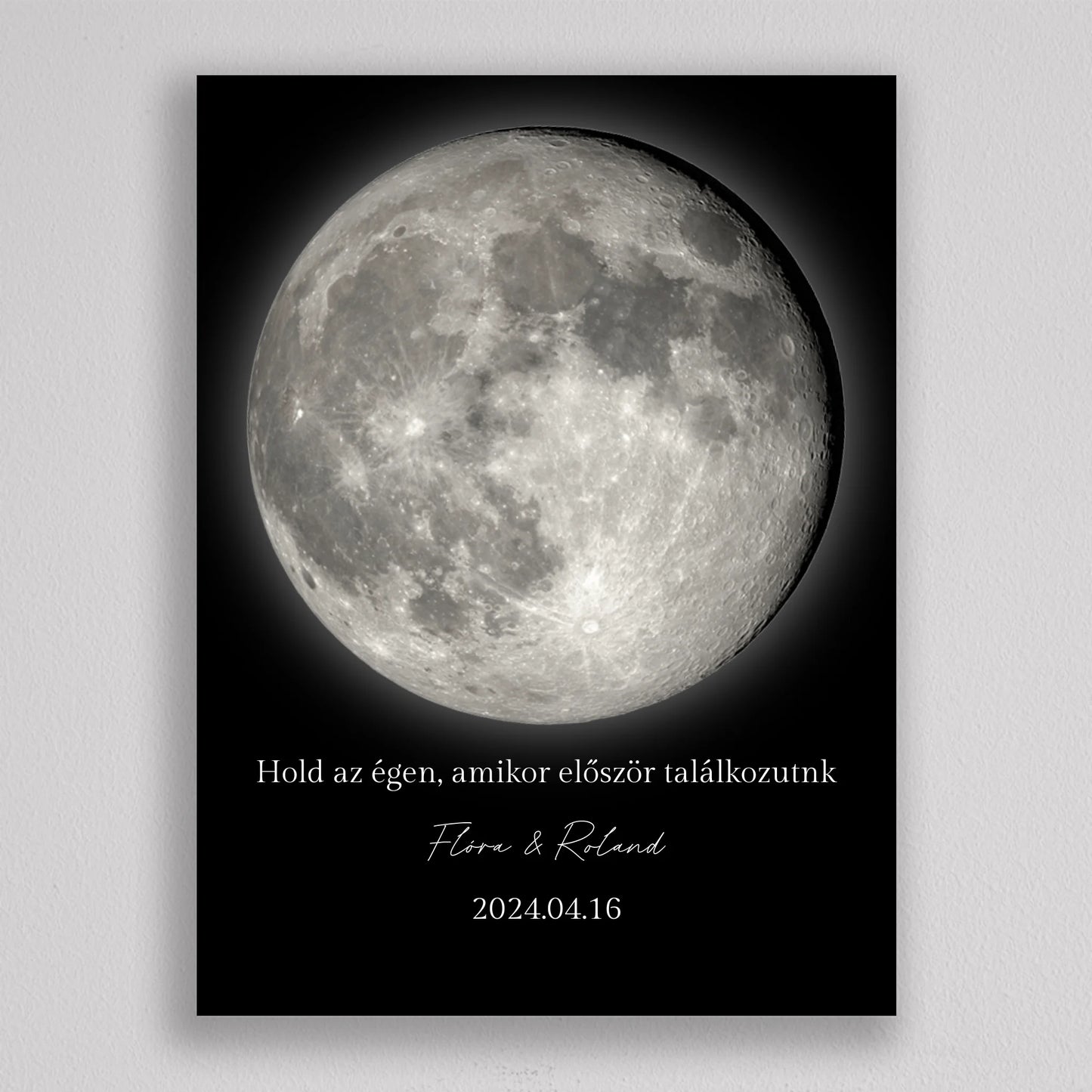 Egyedi holdfázis falikép