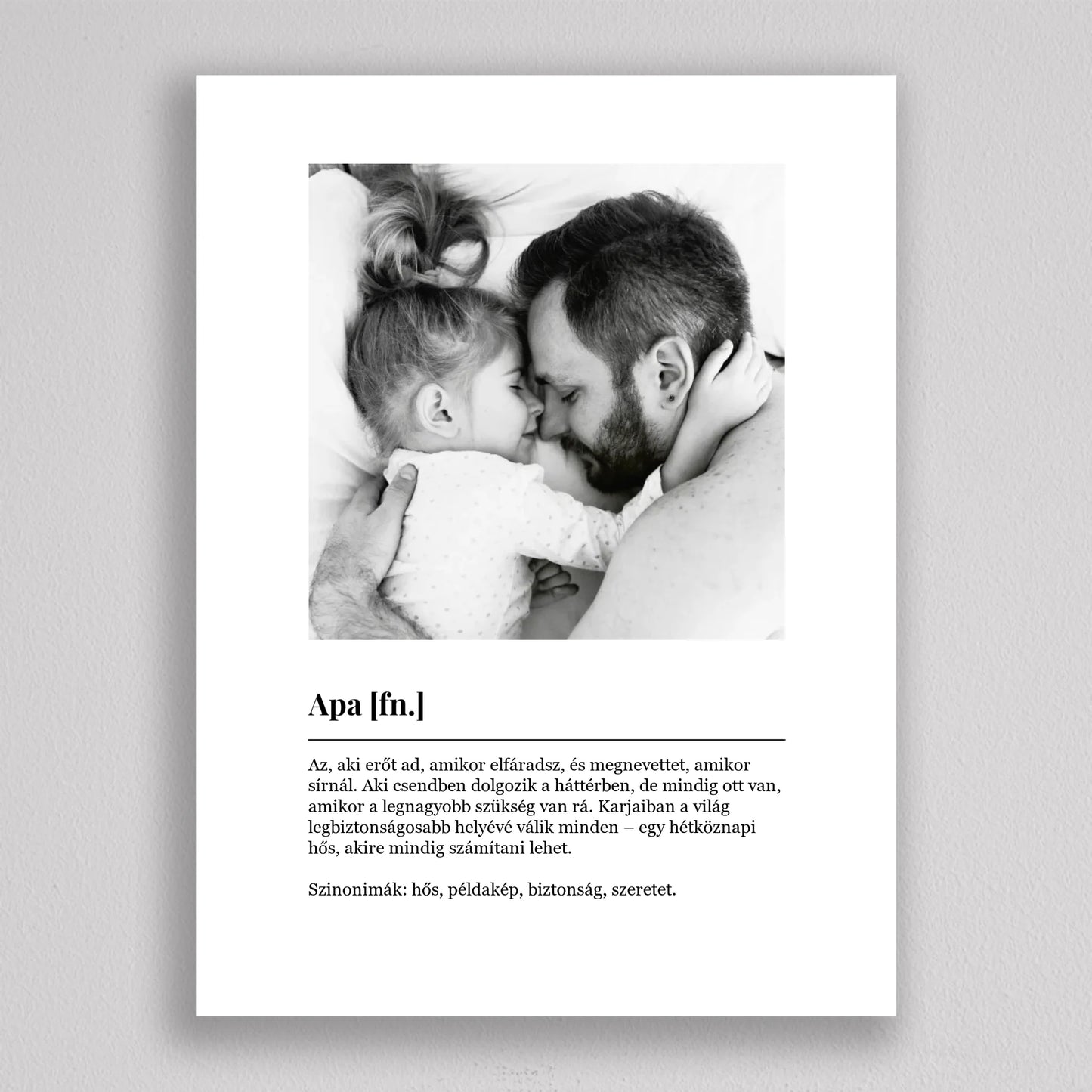 Szeretet Szótár - Apa