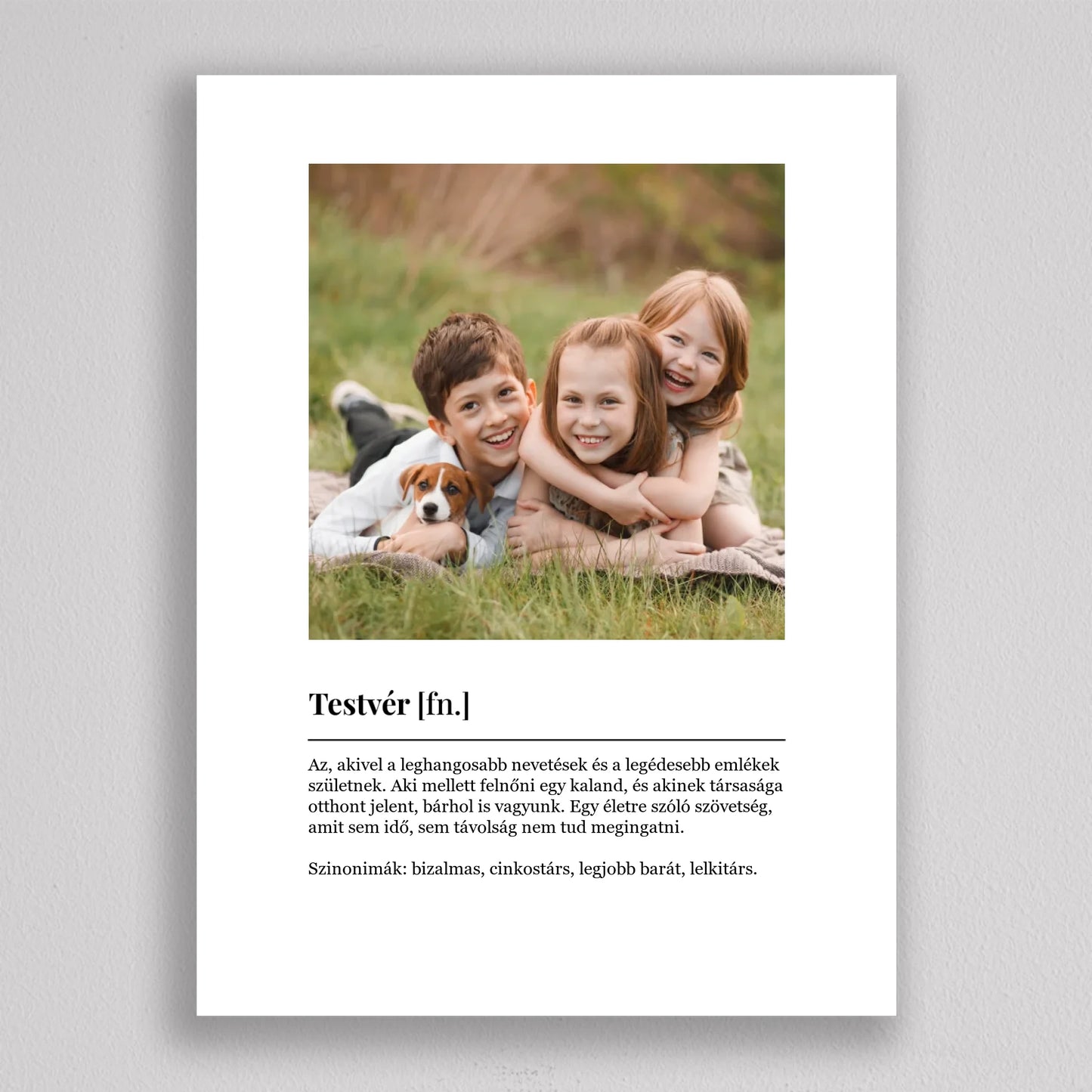 Szeretet Szótár - Testvér