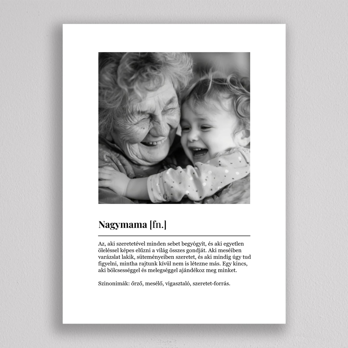 Szeretet Szótár - Nagymama