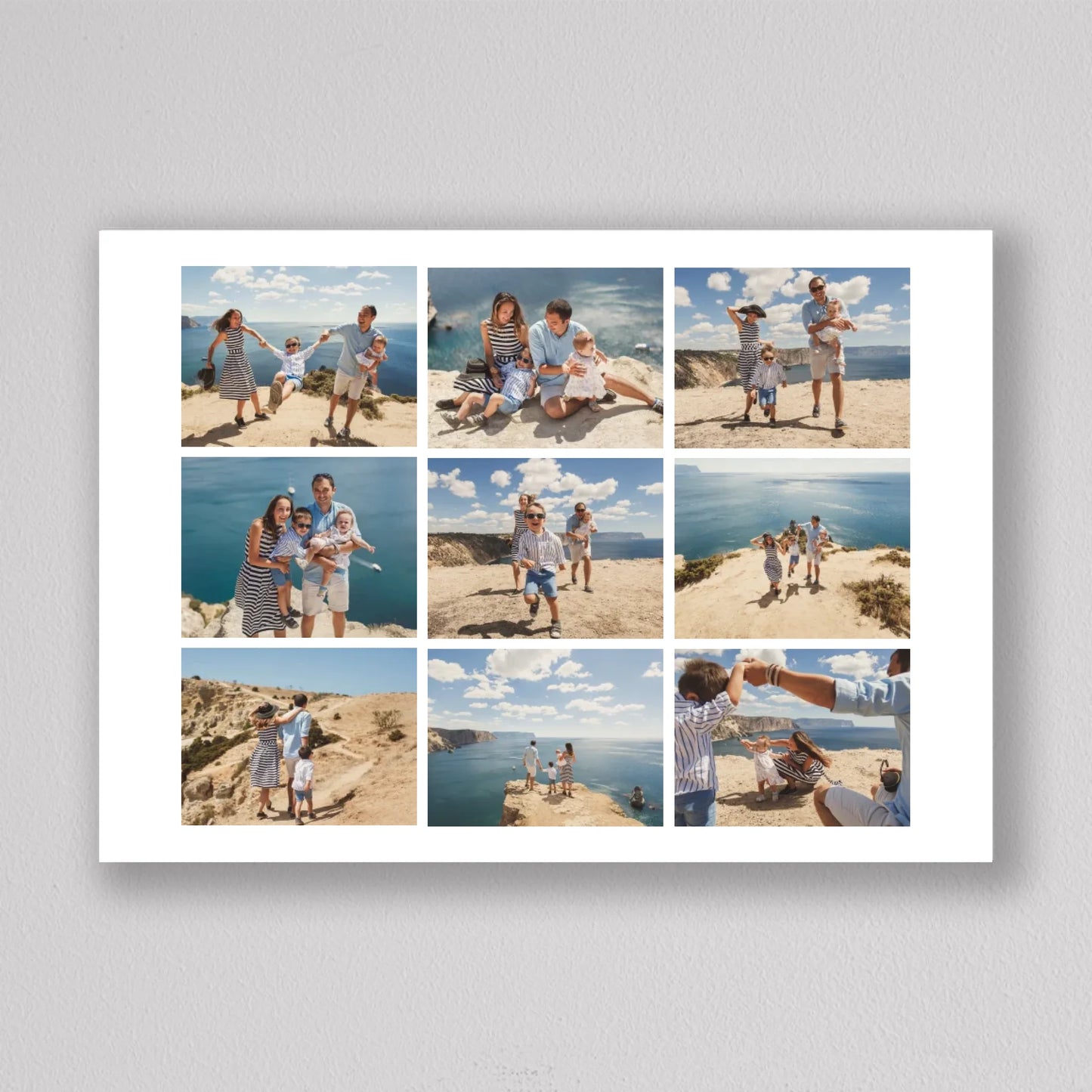 Személyes Pillanatok – 9 Képes Fotókollázs