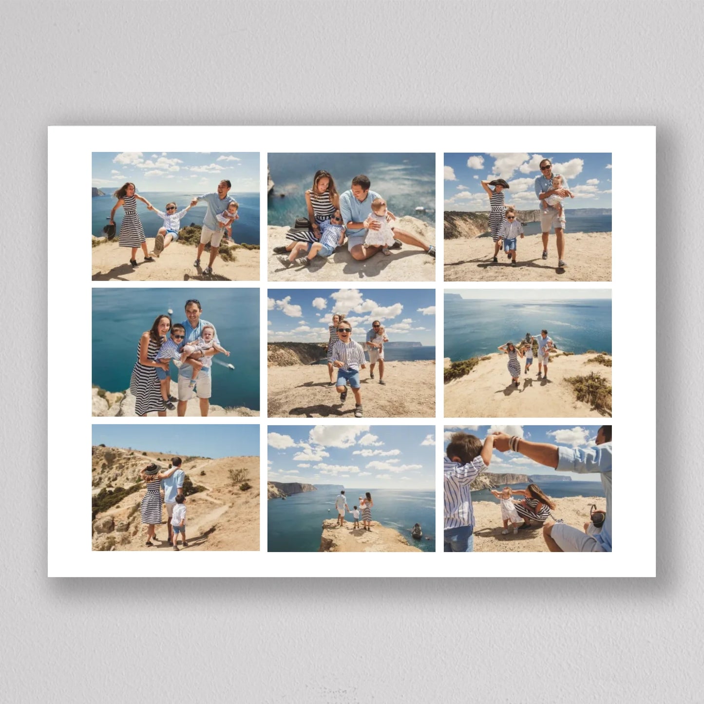 Személyes Pillanatok – 9 Képes Fotókollázs