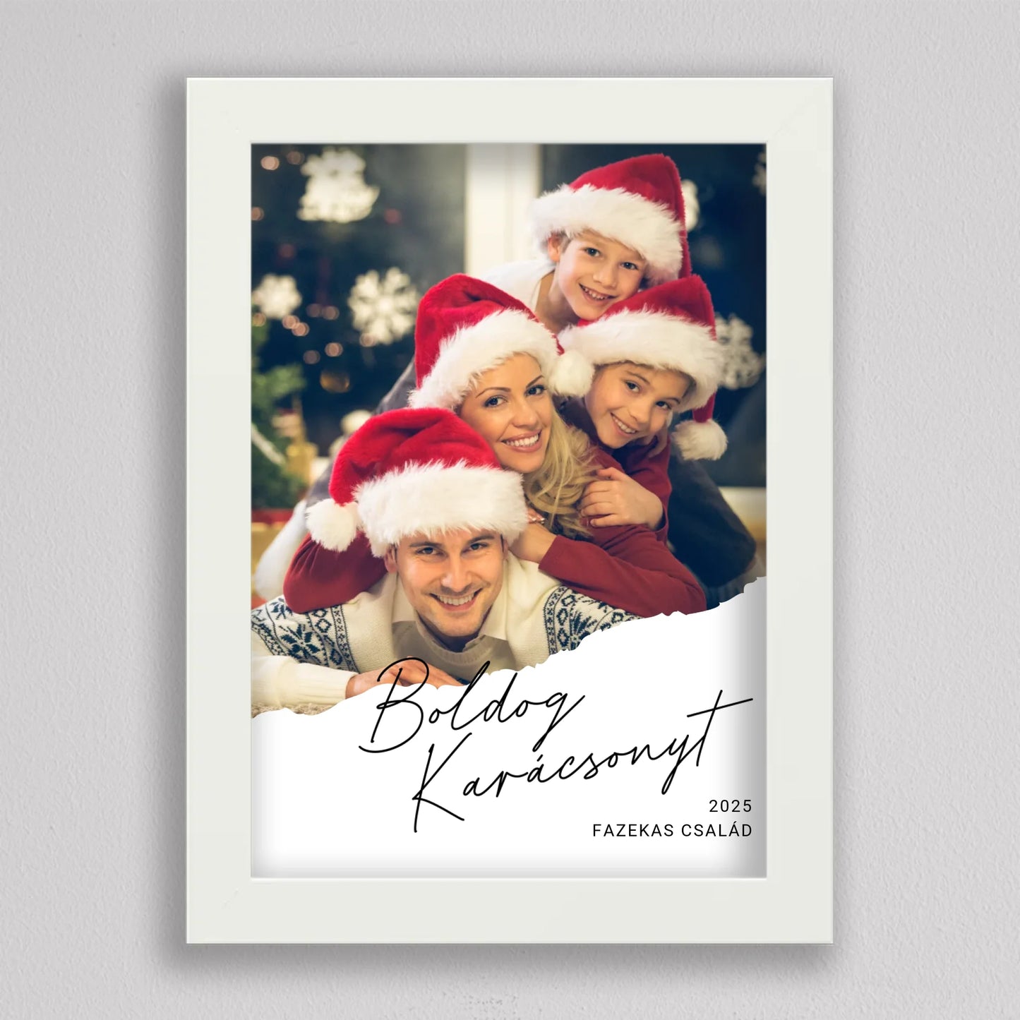 Ünnepi Pillanatok – Egyedi Karácsonyi Falikép