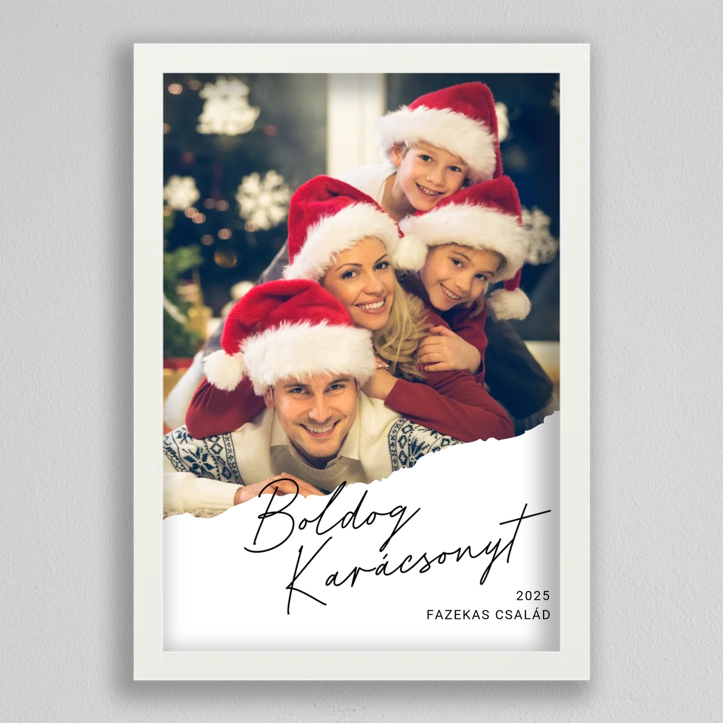 Ünnepi Pillanatok – Egyedi Karácsonyi Falikép