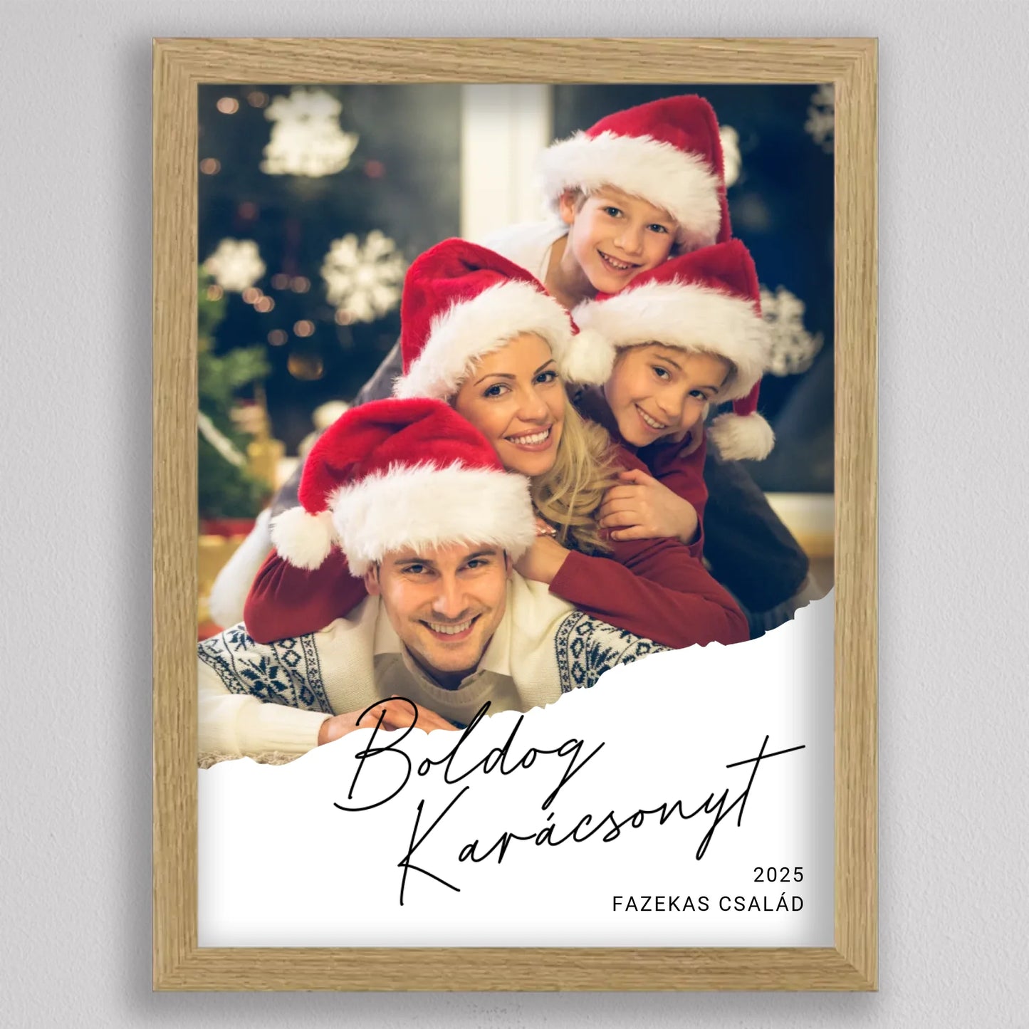 Ünnepi Pillanatok – Egyedi Karácsonyi Falikép