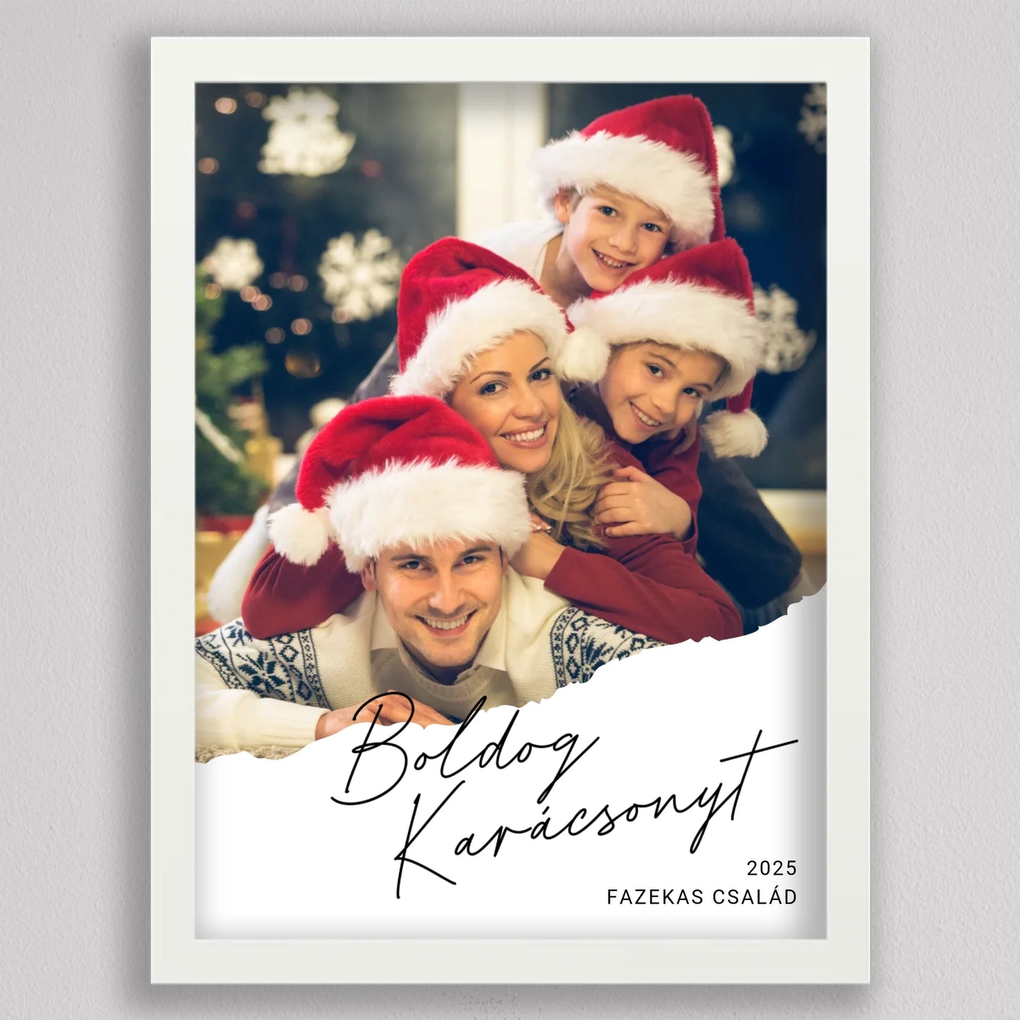 Ünnepi Pillanatok – Egyedi Karácsonyi Falikép