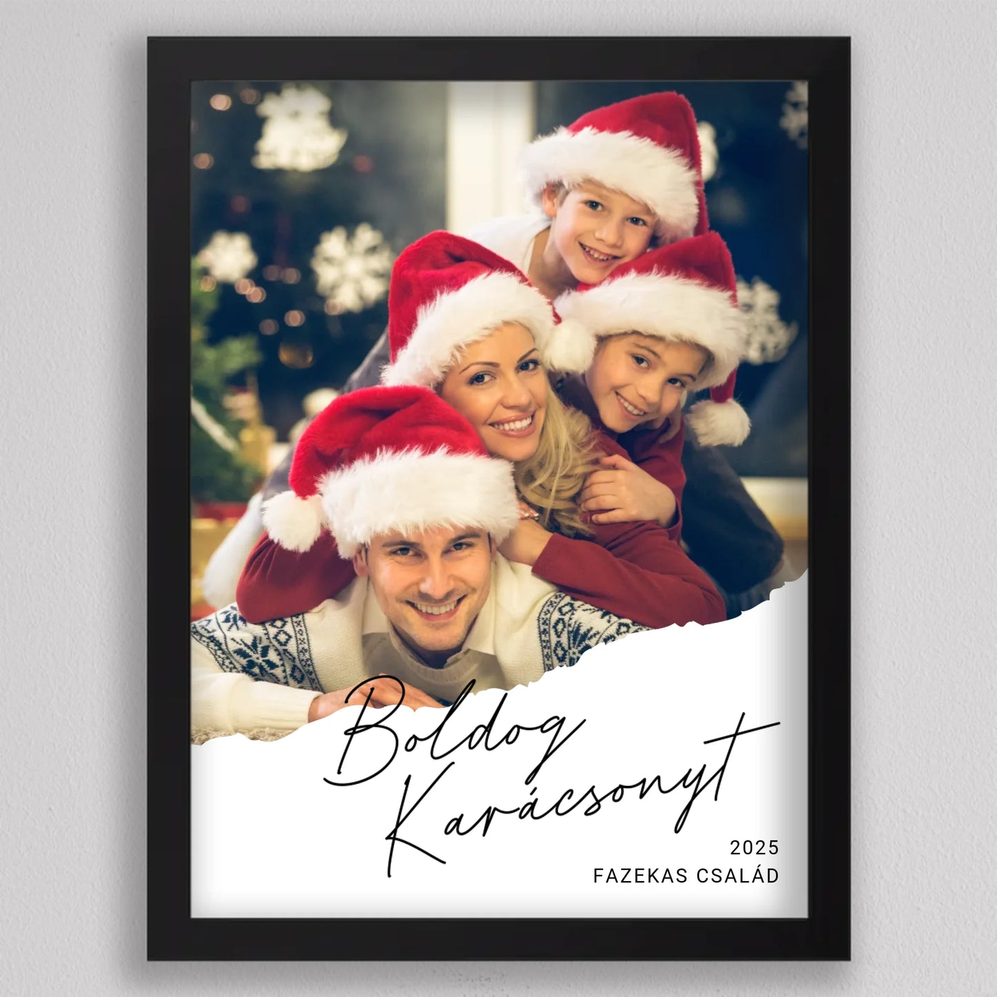 Ünnepi Pillanatok – Egyedi Karácsonyi Falikép