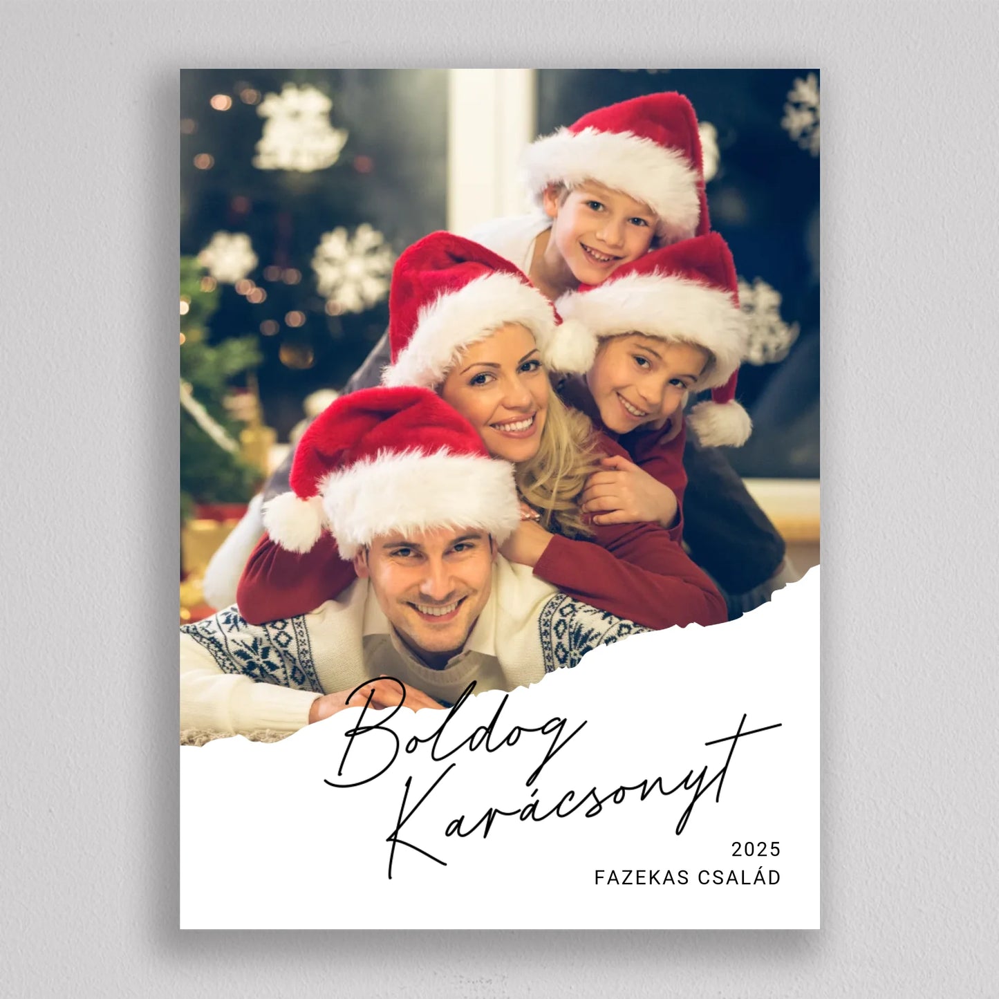 Ünnepi Pillanatok – Egyedi Karácsonyi Falikép