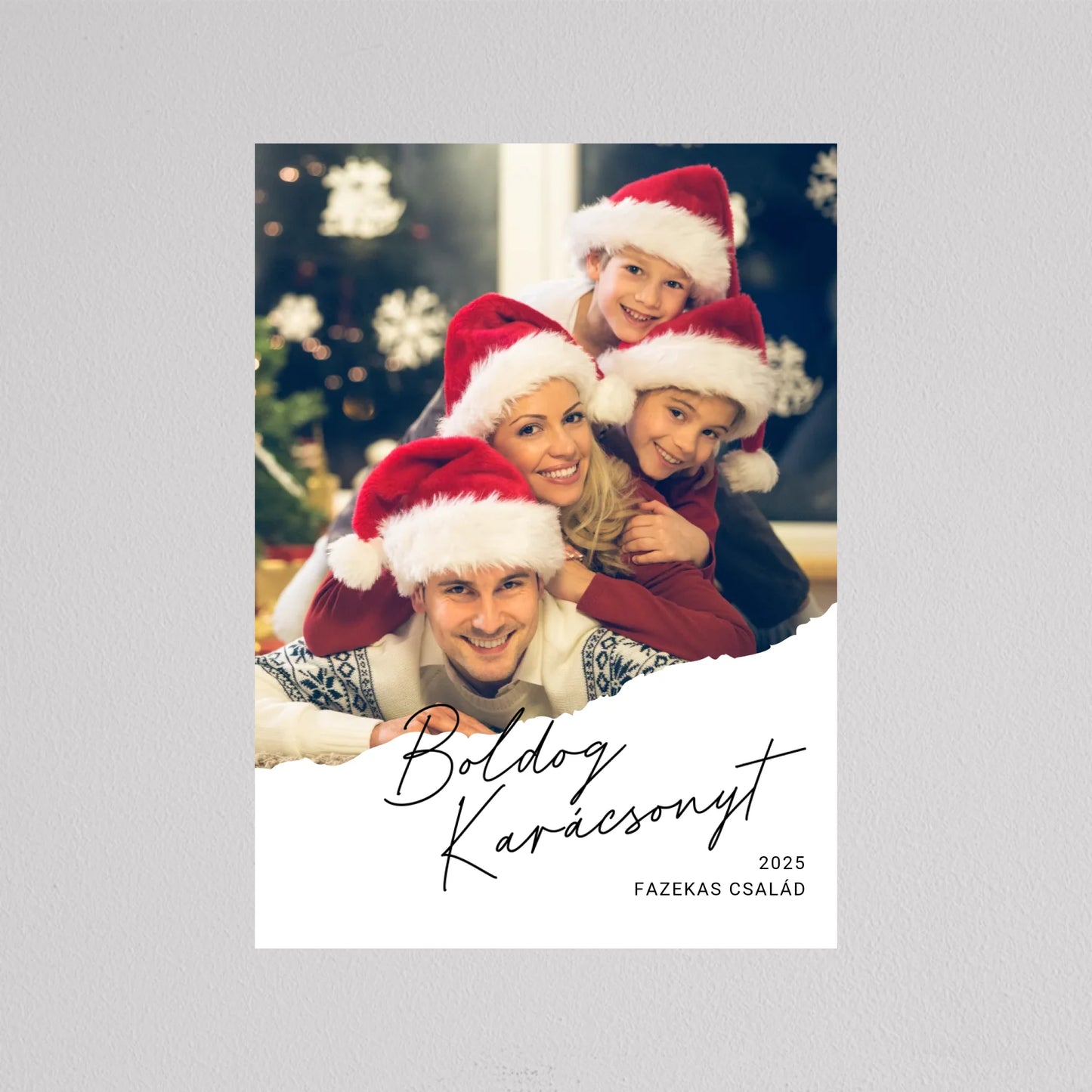 Ünnepi Pillanatok – Egyedi Karácsonyi Falikép