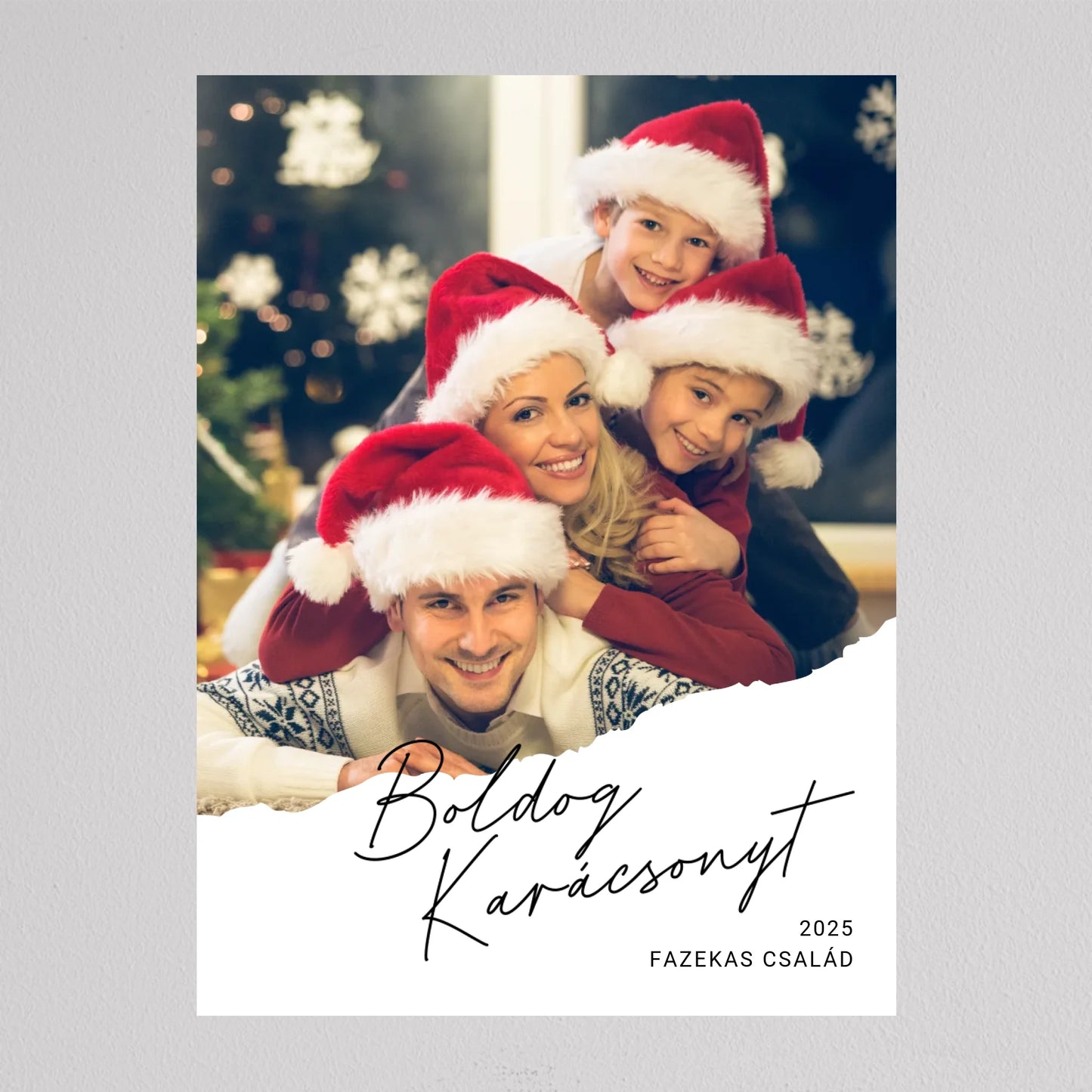 Ünnepi Pillanatok – Egyedi Karácsonyi Falikép