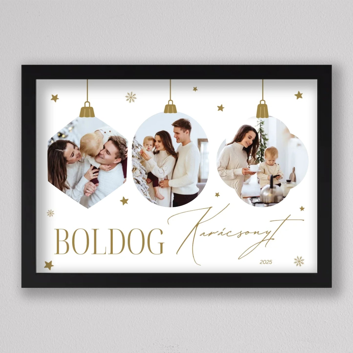 Ünnepi Ragyogás – 3 Képes Karácsonyi Kollázs