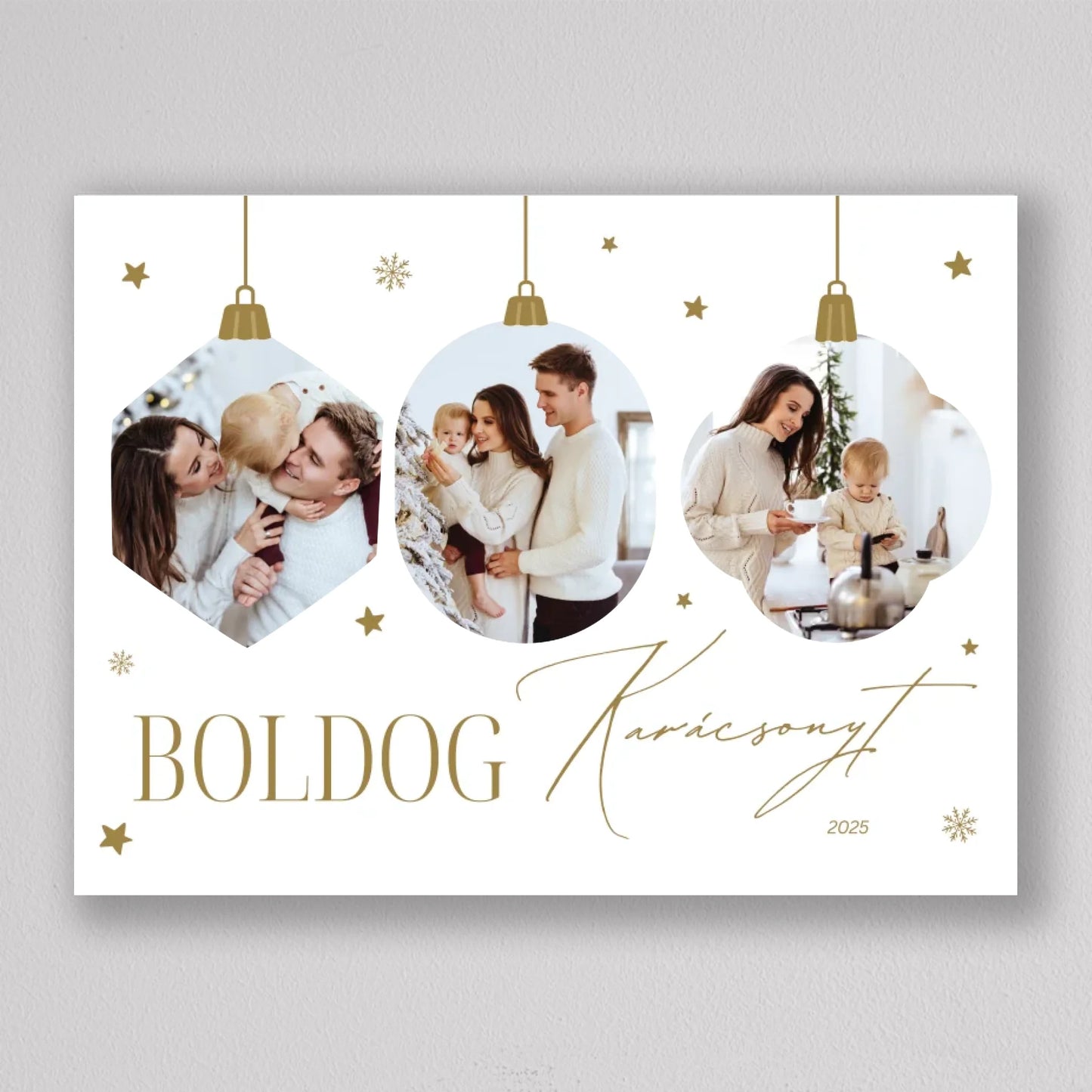 Ünnepi Ragyogás – 3 Képes Karácsonyi Kollázs