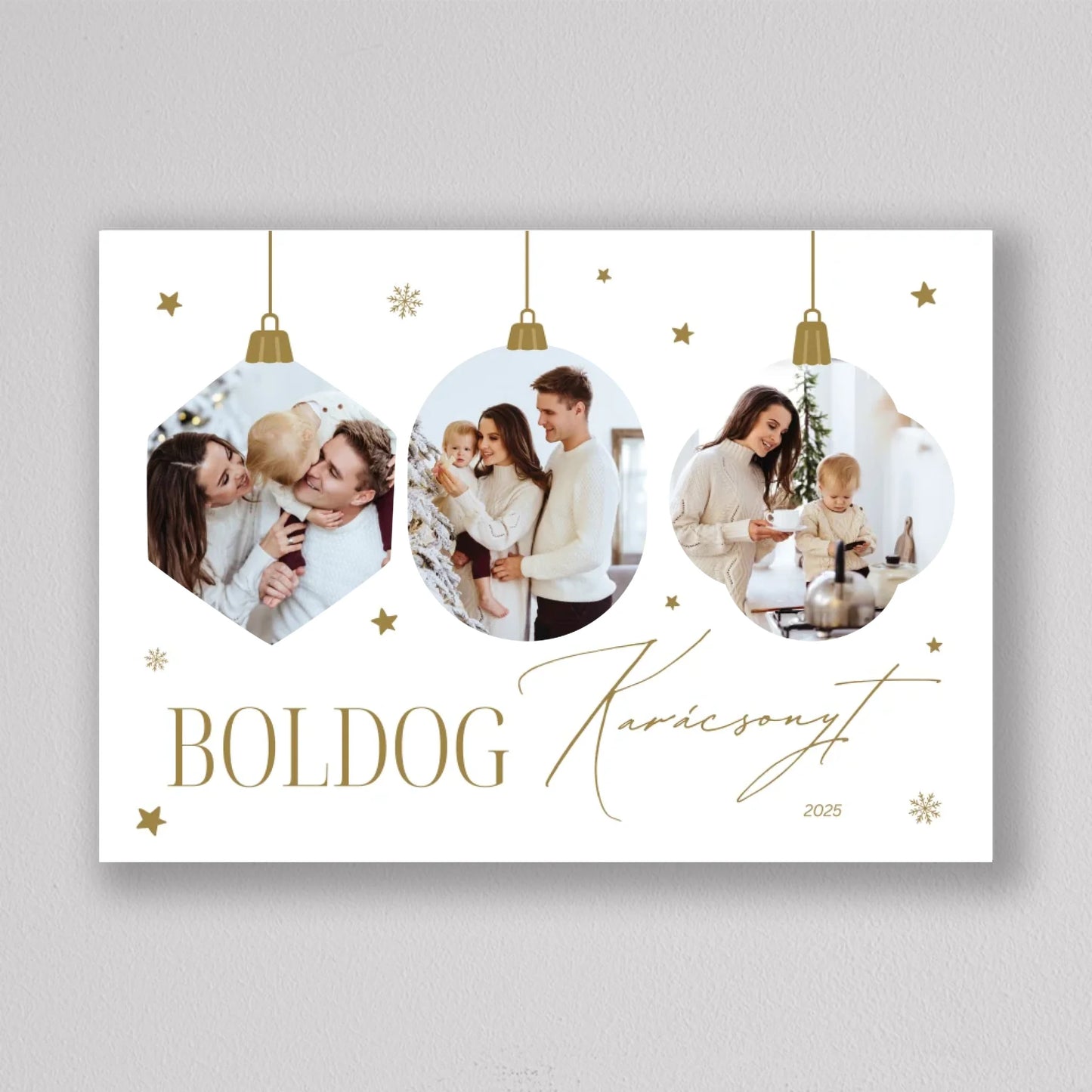 Ünnepi Ragyogás – 3 Képes Karácsonyi Kollázs