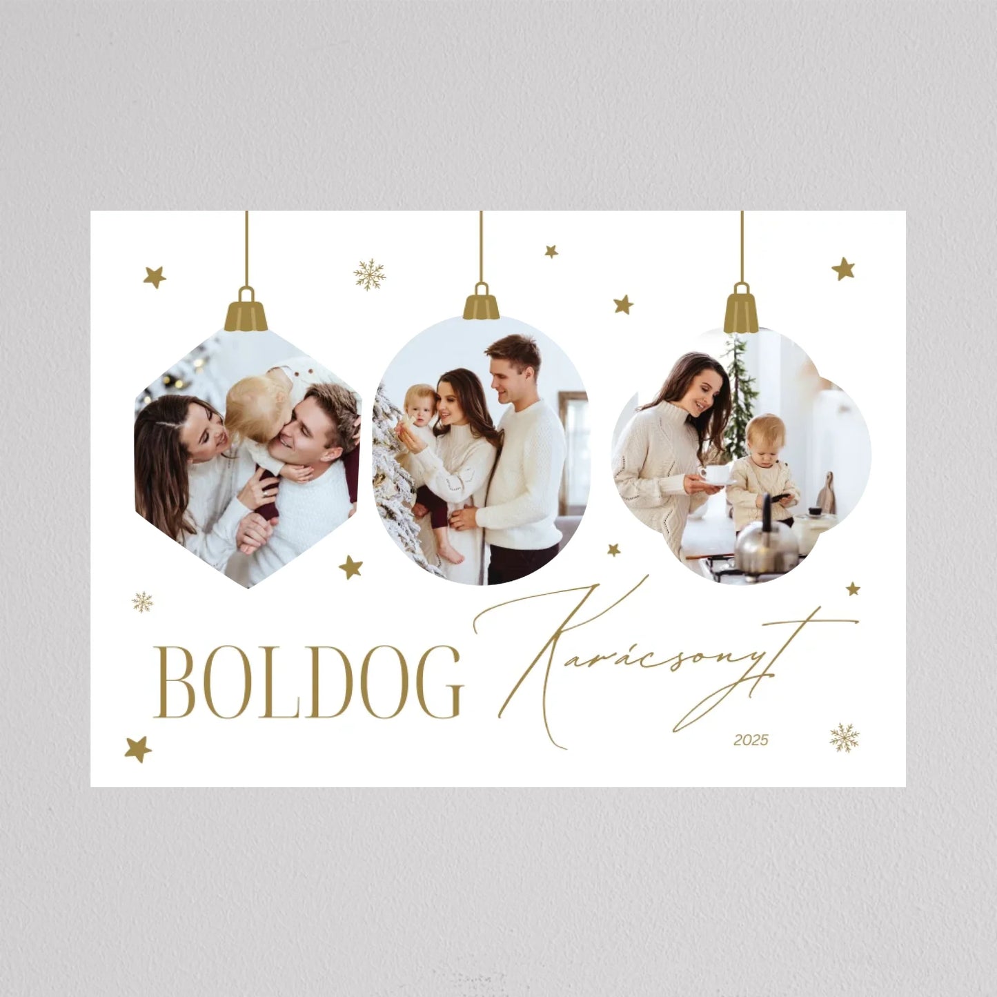 Ünnepi Ragyogás – 3 Képes Karácsonyi Kollázs