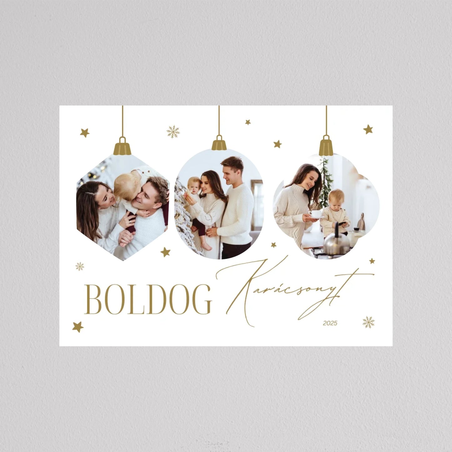 Ünnepi Ragyogás – 3 Képes Karácsonyi Kollázs