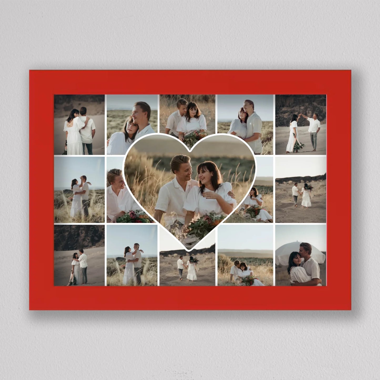 Szívünk Története – 15 Képes Valentin-napi Fotókollázs