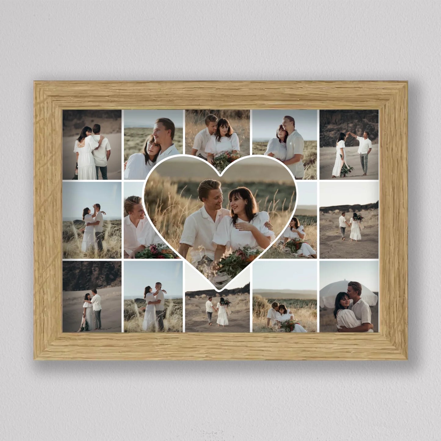 Szívünk Története – 15 Képes Valentin-napi Fotókollázs