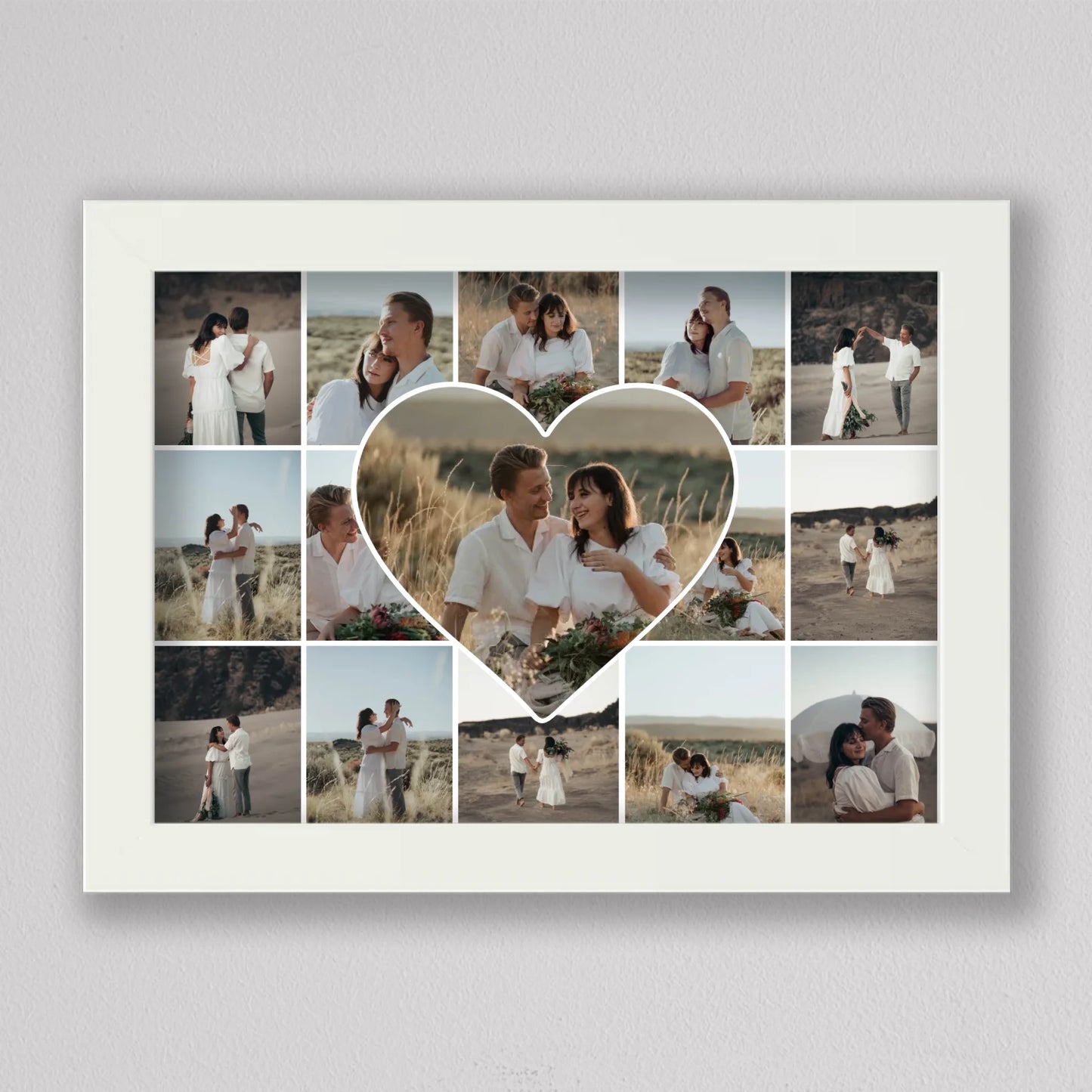 Szívünk Története – 15 Képes Valentin-napi Fotókollázs