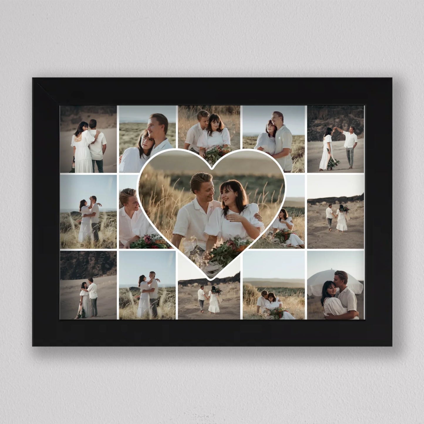 Szívünk Története – 15 Képes Valentin-napi Fotókollázs