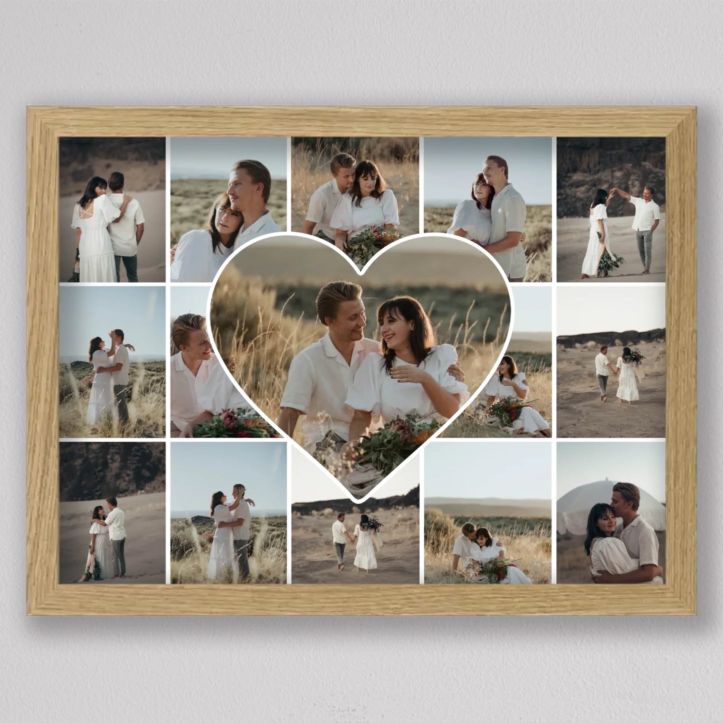 Szívünk Története – 15 Képes Valentin-napi Fotókollázs