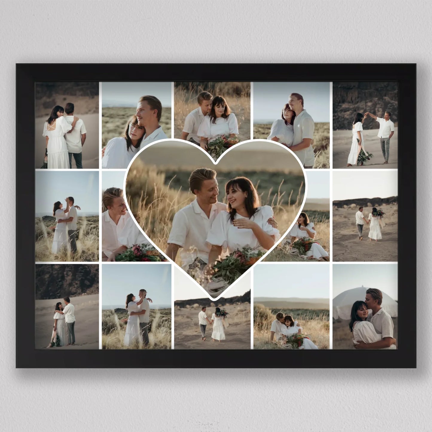 Szívünk Története – 15 Képes Valentin-napi Fotókollázs