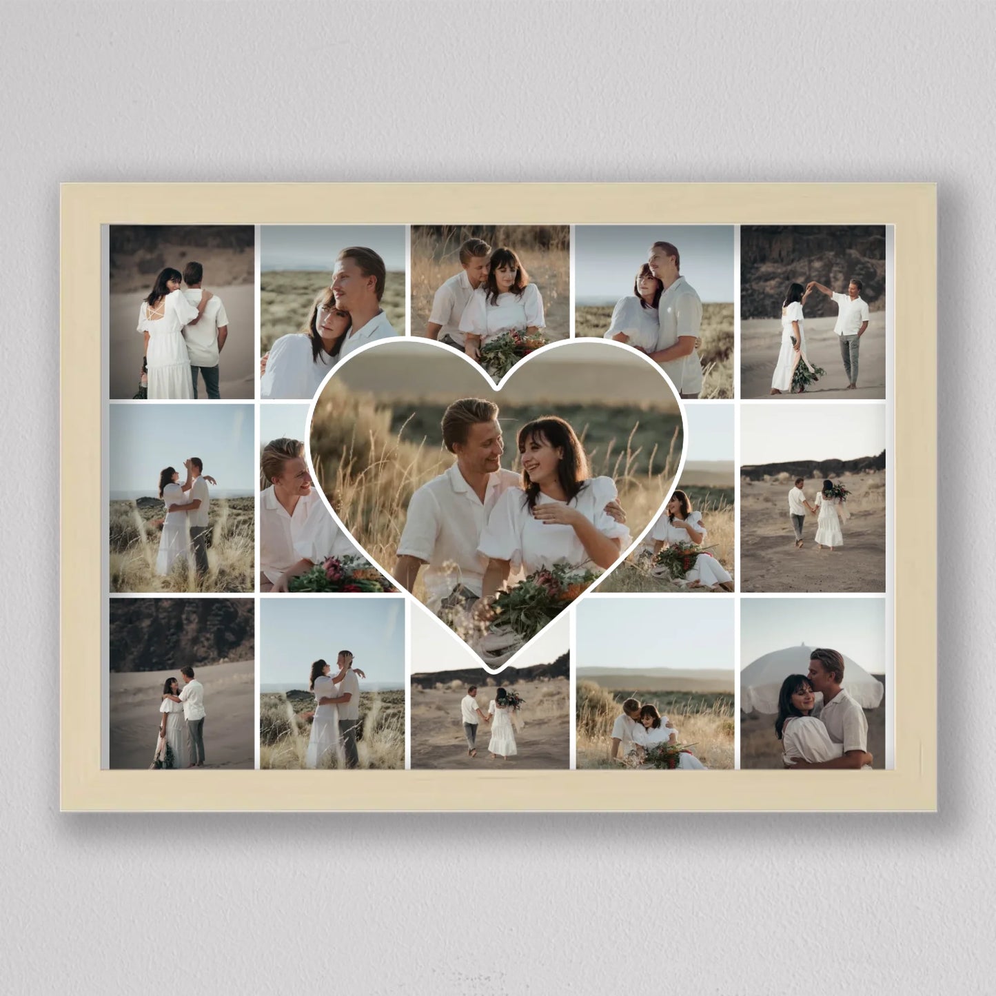 Szívünk Története – 15 Képes Valentin-napi Fotókollázs