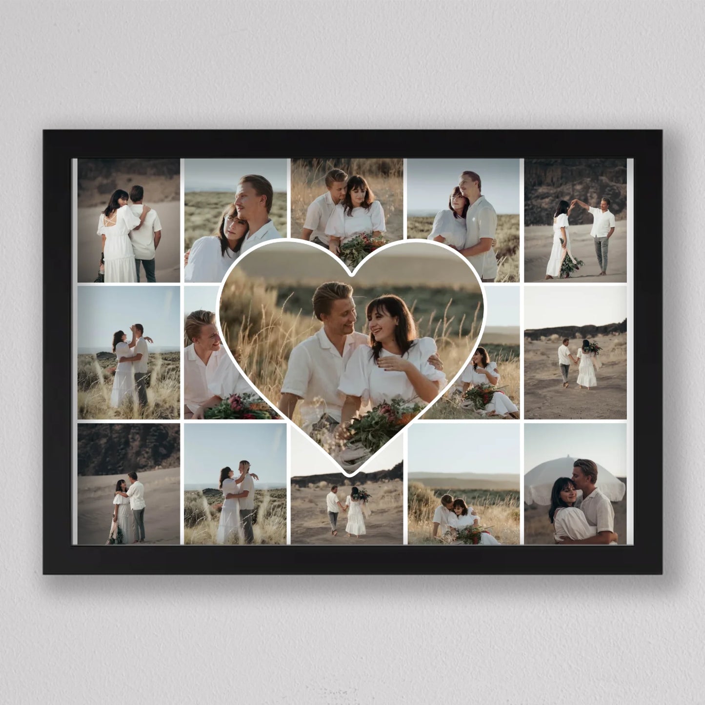 Szívünk Története – 15 Képes Valentin-napi Fotókollázs