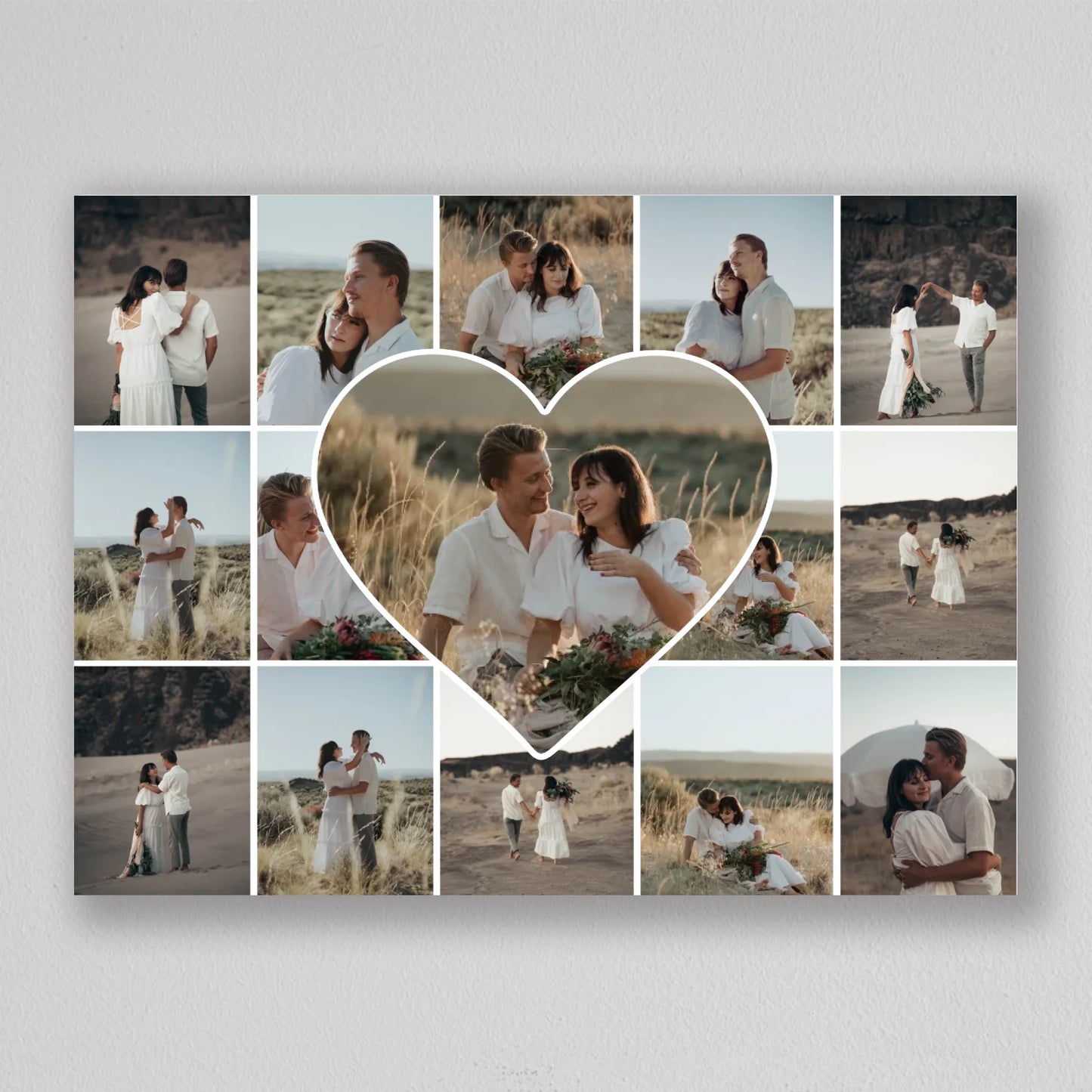 Szívünk Története – 15 Képes Valentin-napi Fotókollázs