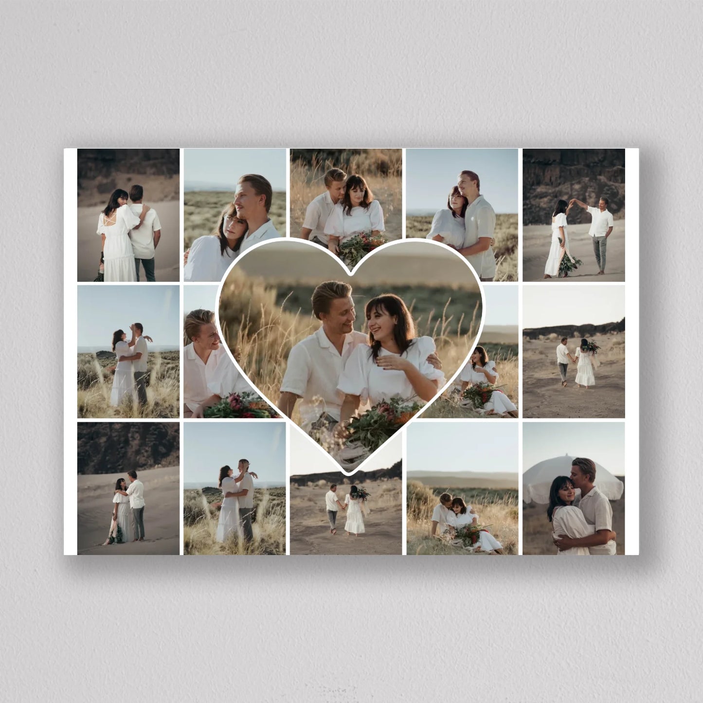 Szívünk Története – 15 Képes Valentin-napi Fotókollázs