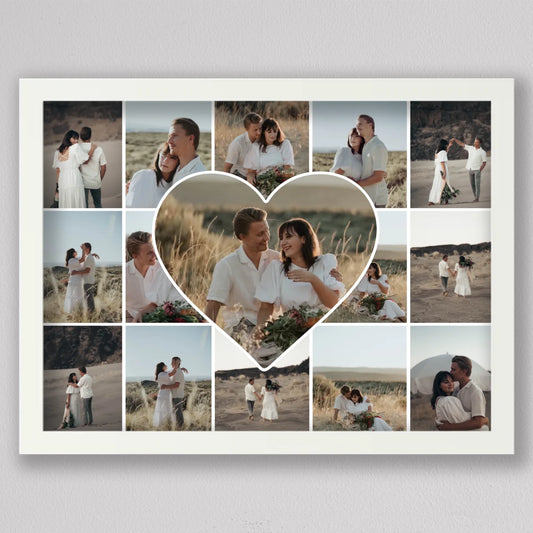 Szívünk Története – 15 Képes Valentin-napi Fotókollázs