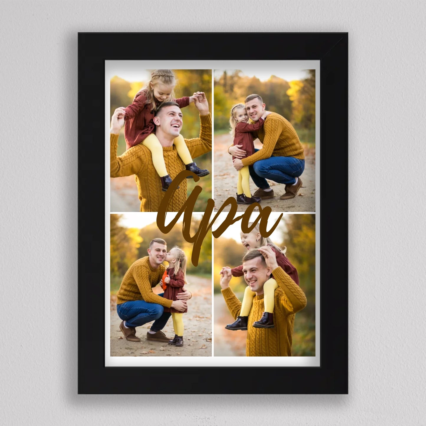 Szeretlek apa 🥰 - Apák napi fotókollázs