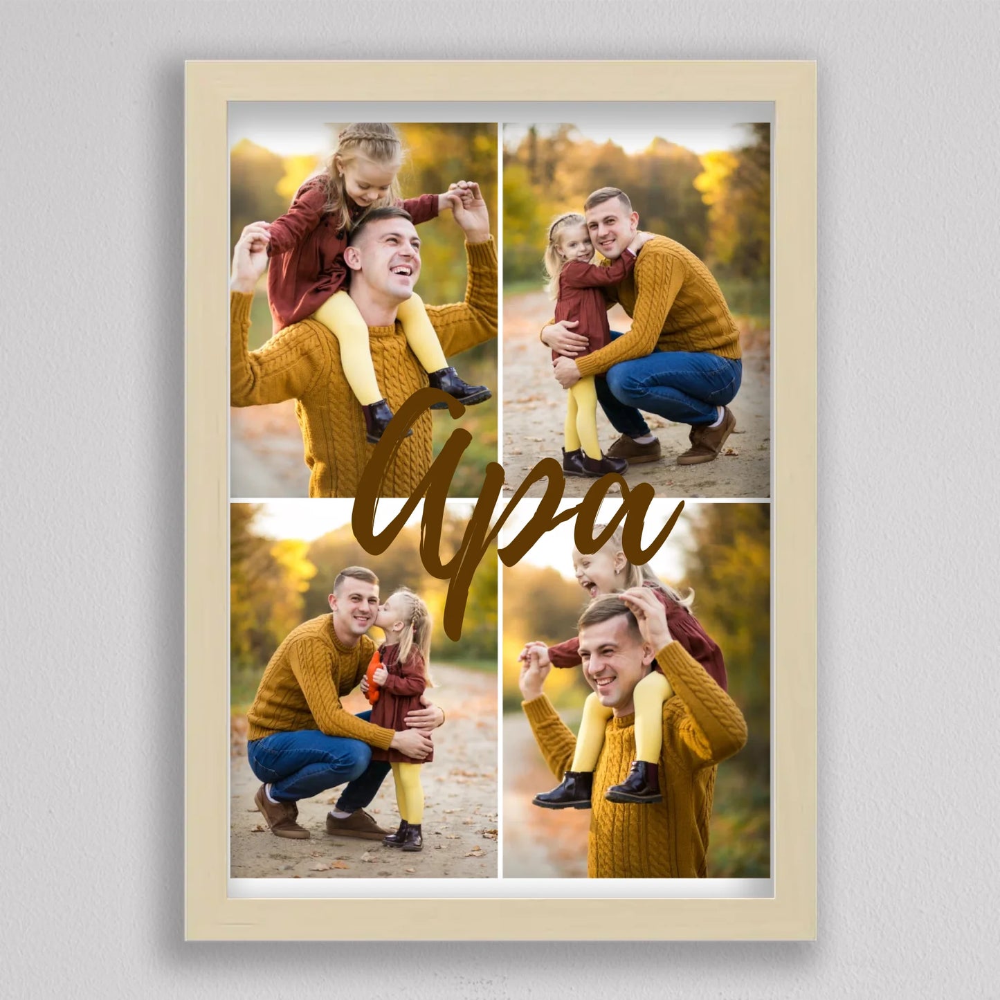 Szeretlek apa 🥰 - Apák napi fotókollázs