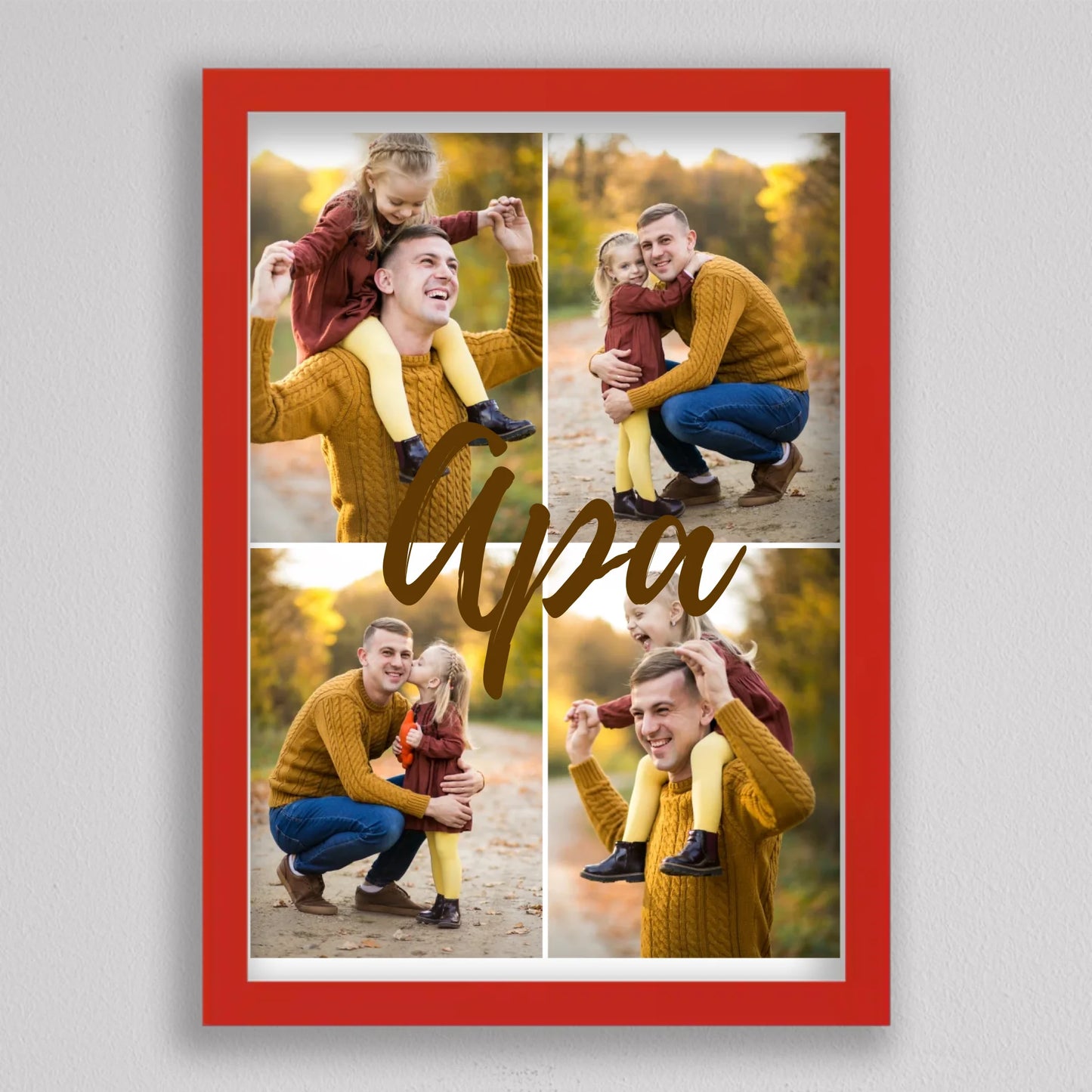 Szeretlek apa 🥰 - Apák napi fotókollázs