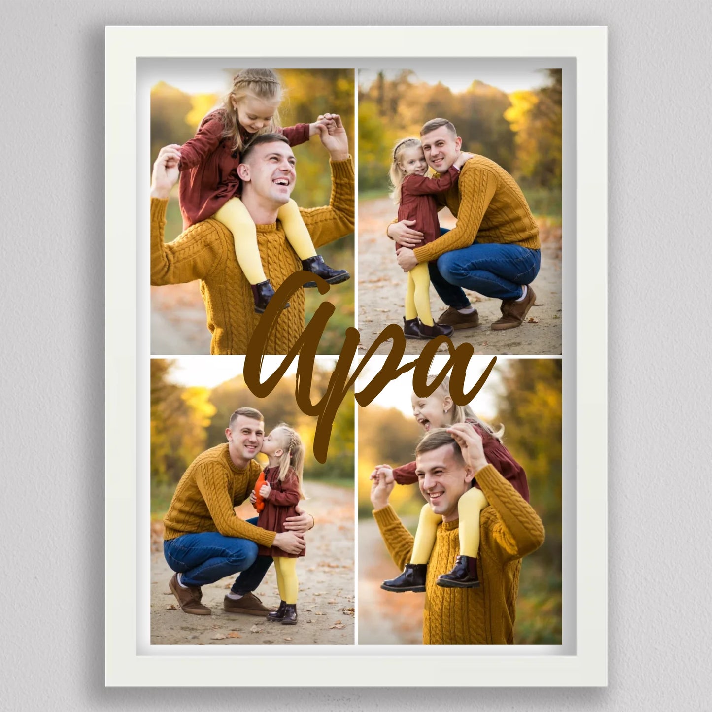 Szeretlek apa 🥰 - Apák napi fotókollázs