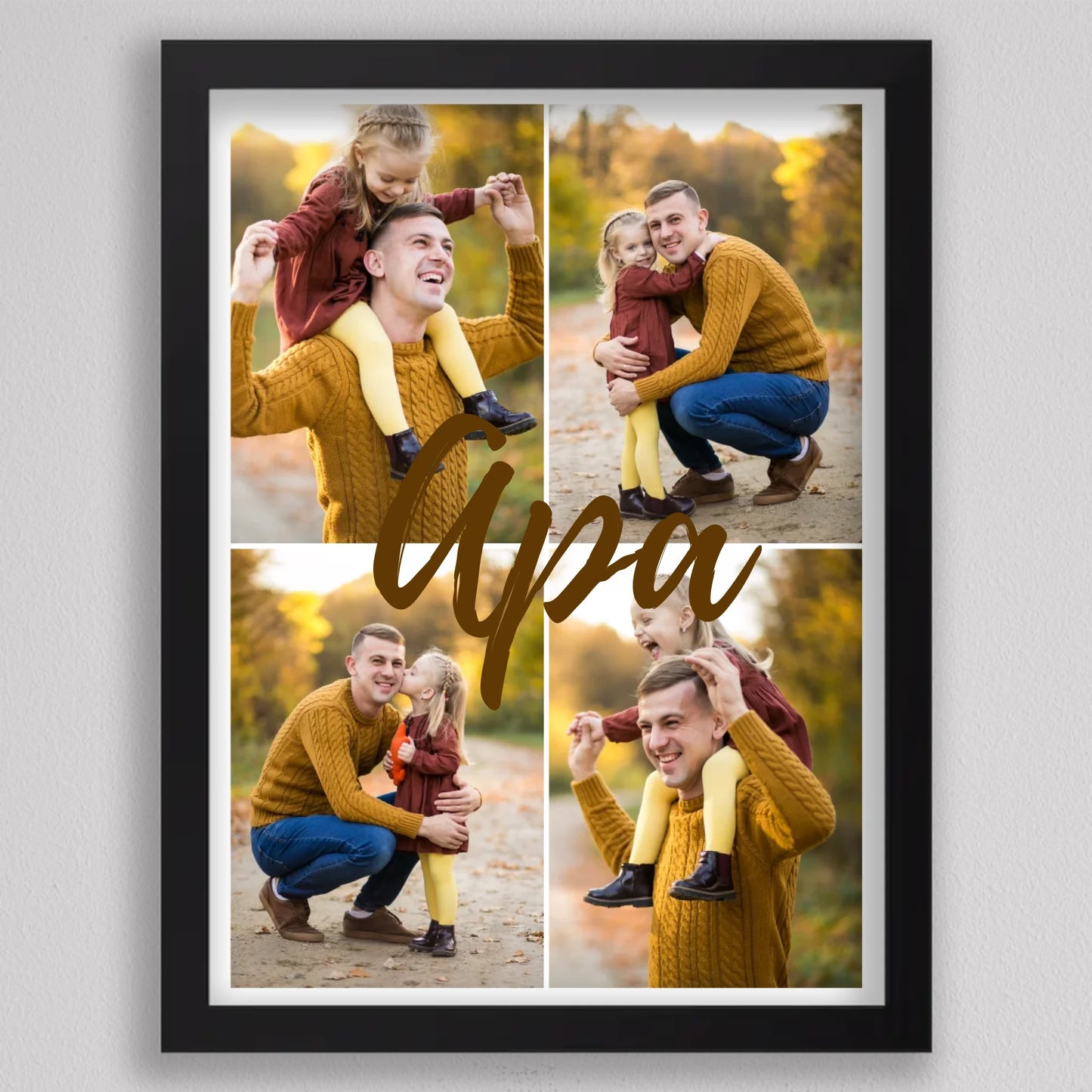 Szeretlek apa 🥰 - Apák napi fotókollázs