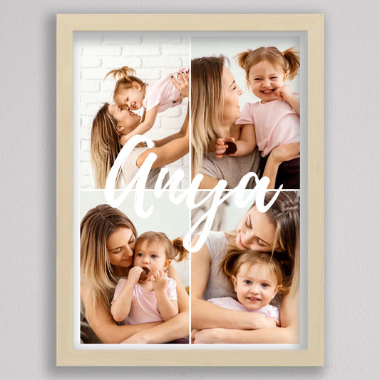 Szeretlek anya 🥰 - anyák napi fotókollázs