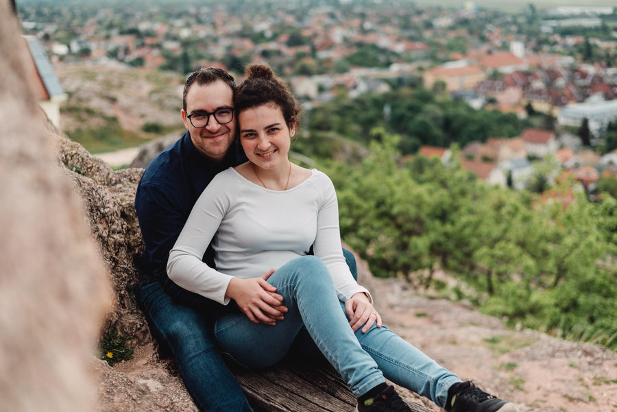 Fanni és Csongor, a Kreatív Kollázs alapítói
